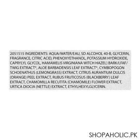 Thayers Witch Hazel Lemon Astringent Face Toner, 355ml - Image 2