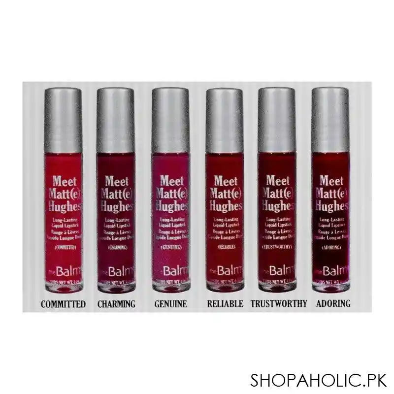 The Balm Cosmetics Meet Matt(e) Hughes Mini Lipstick, Vol-13  Shopaholic.pk