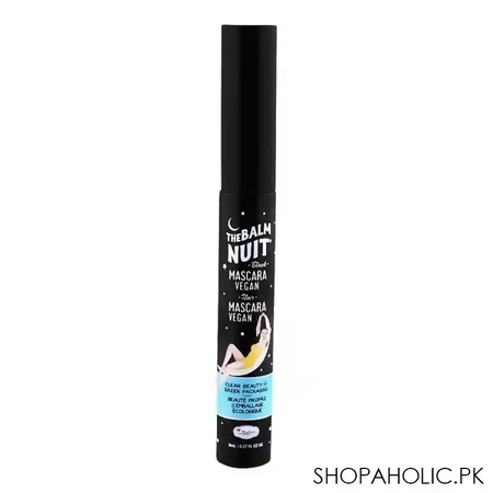 the balm cosmetics nuit noir vegan mascara black, 8ml image2