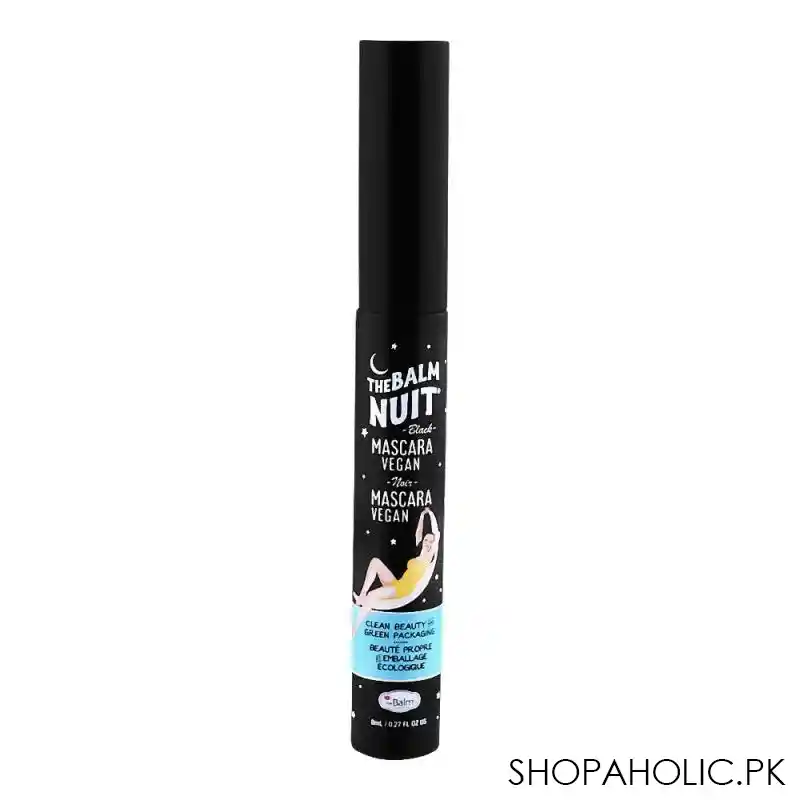 the balm cosmetics nuit noir vegan mascara black, 8ml image2