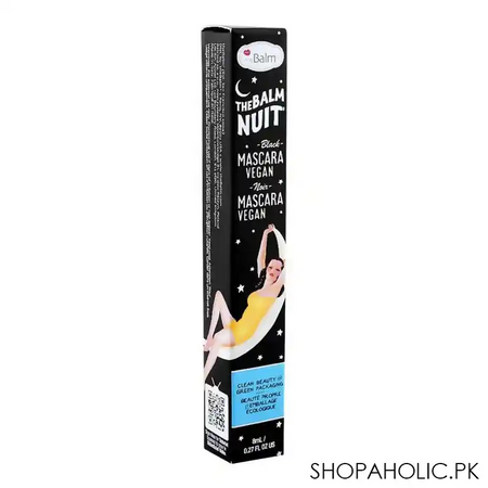 the balm cosmetics nuit noir vegan mascara black, 8ml image3