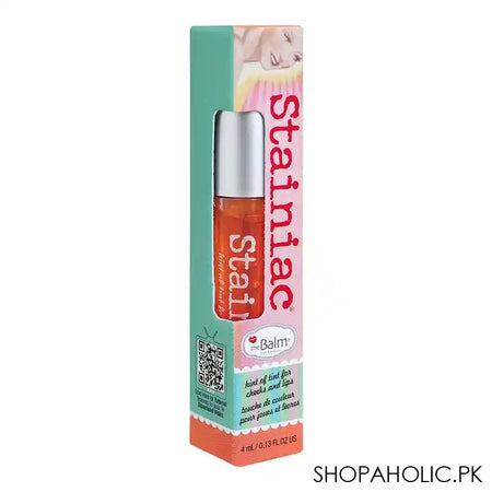 The Balm Cosmetics Stainiac Hint Of Tint For Cheeks And Lips Beauty, Homecoming Queen, 4ml - Image 3