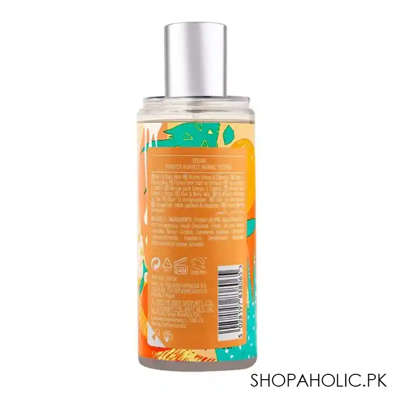 the body shop apricot & agave hair & body mist, 150ml image2