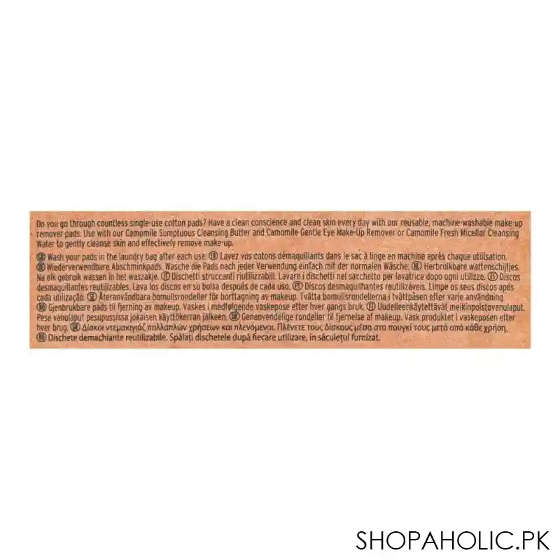 the body shop clean conscience reusable make up remover pads, 7 pack image3