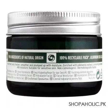 The Body Shop Edelweiss Smoothing Day Cream, Vegan, 50ml - Image 3