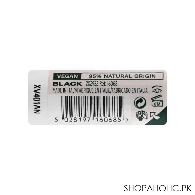 the body shop frame it brow pomade, vegan, 4ml, black image3