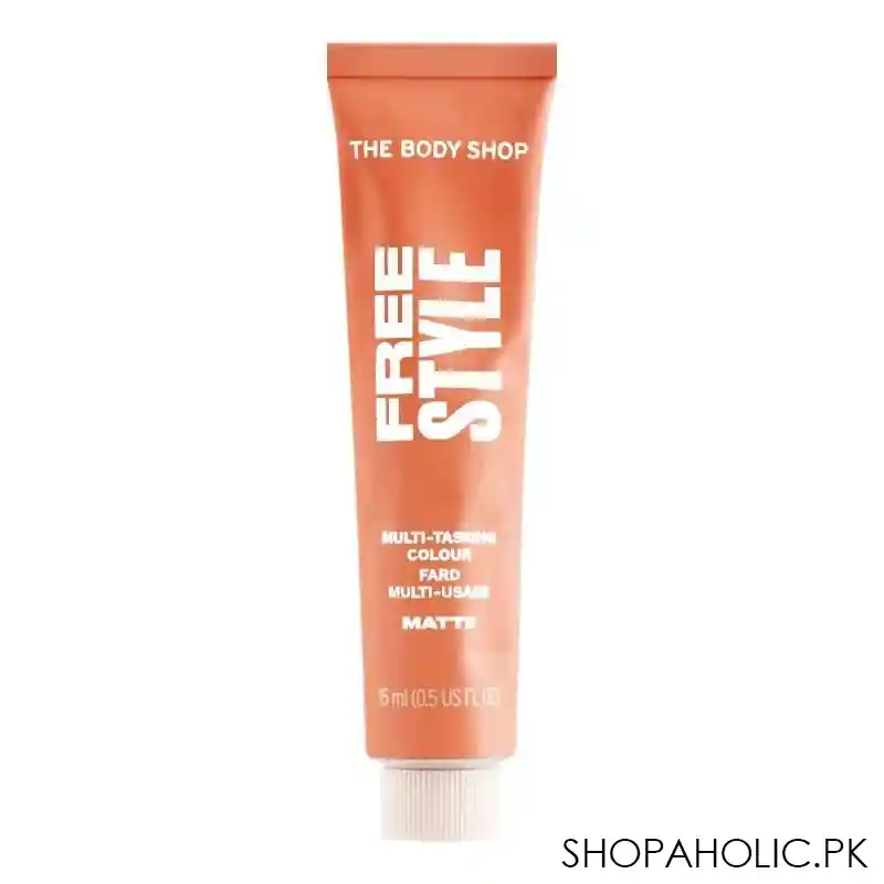 the body shop free style matte multi tasking color lips, fair, 15ml main image