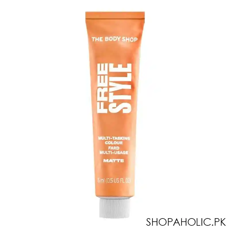 the body shop free style matte multi tasking color lips, stand, 15ml main image