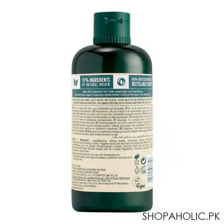 the body shop ginger scalp care conditioner, for dry scalp & weak hair, 400ml image2