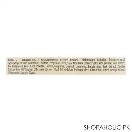 the body shop ginger scalp care conditioner, for dry scalp & weak hair, 400ml image3