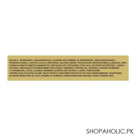the body shop moringa shine & protection vegan hair mist, for dull hair, 100ml image3