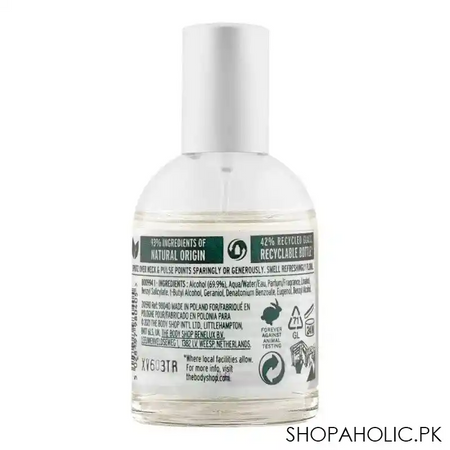 the body shop moringa vegan eau de toilette, for women, 30ml image2