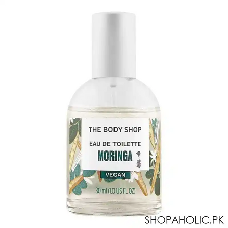 the body shop moringa vegan eau de toilette, for women, 30ml main image