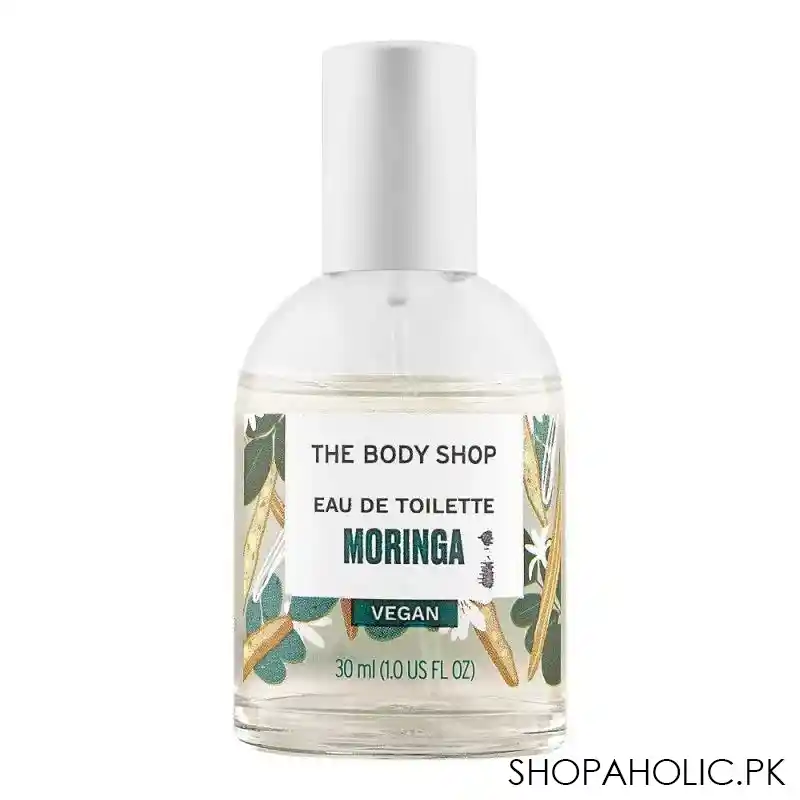 the body shop moringa vegan eau de toilette, for women, 30ml main image