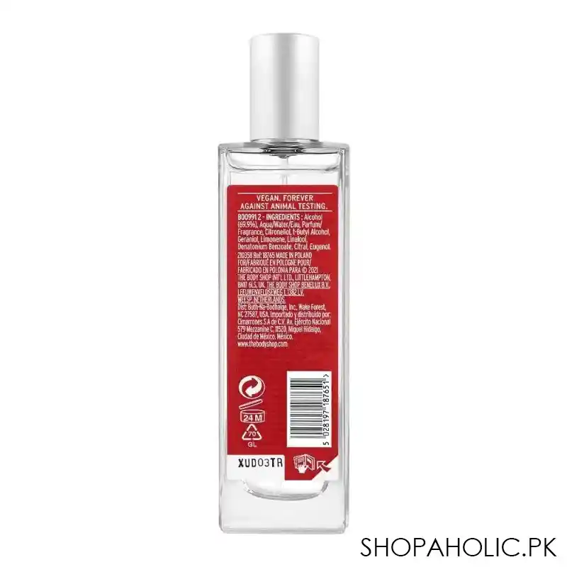 the body shop rebel rosebud vegan, eau de toilette, 50ml image2