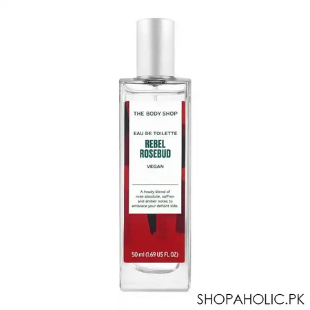 the body shop rebel rosebud vegan, eau de toilette, 50ml main image