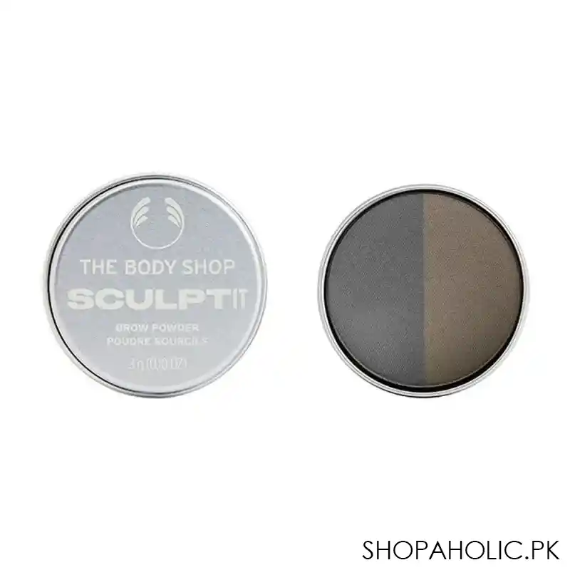 the body shop sculpt it brow powder, vegan, 3g, black main image