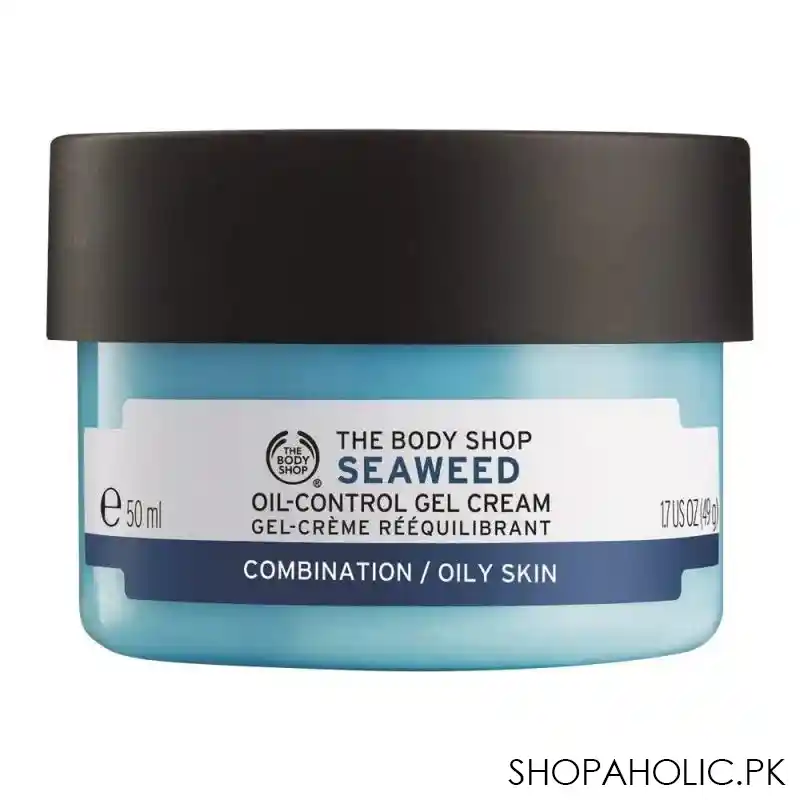 the body shop seaweed oil control gel cream, combination/oily skin, 50ml main image