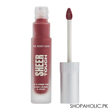 The Body Shop Sheer Touch Lip & Cheek Tint, 8ml, Brave - Image 3