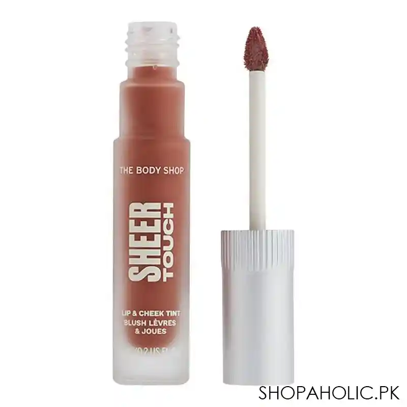 the body shop sheer touch lip & cheek tint, 8ml, feel main image
