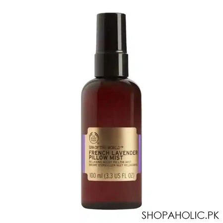 the body shop spa of the world french lavender pillow mist, 100ml main image
