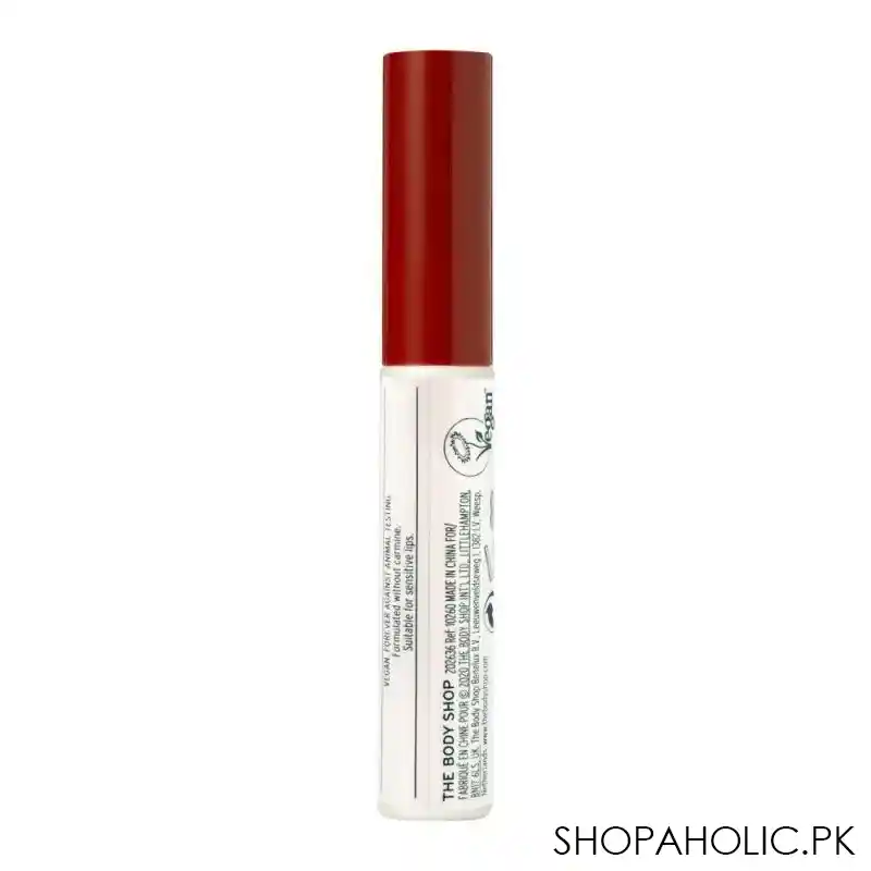 the body shop speak up vinyl lip gloss, vegan, my voice image3