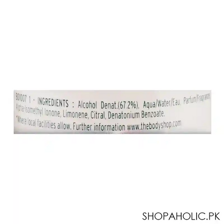 the body shop strawberry refreshing body mist, vegan, 100ml image3