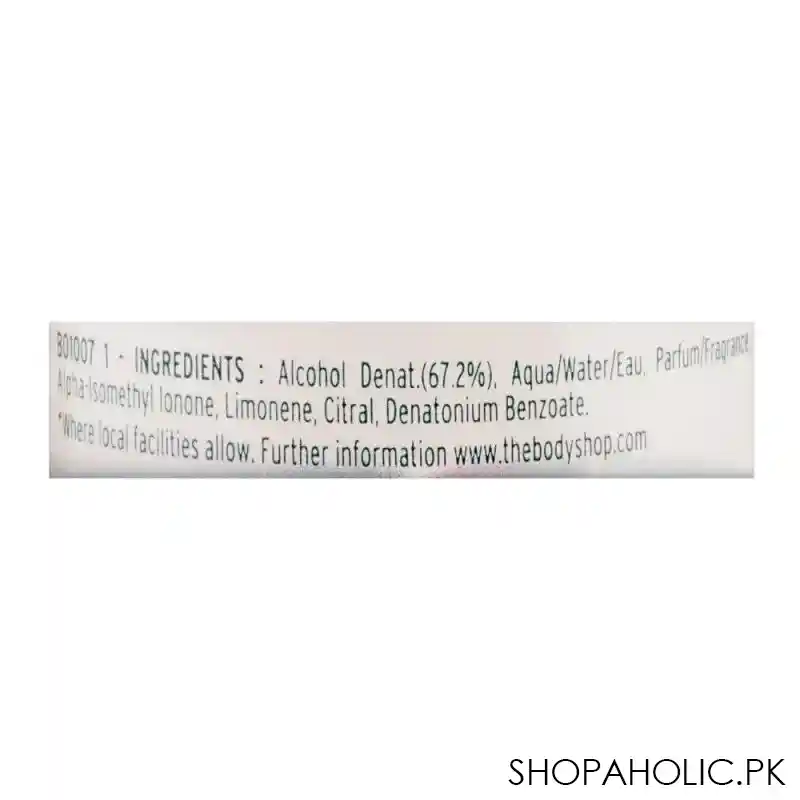 the body shop strawberry refreshing body mist, vegan, 100ml image3