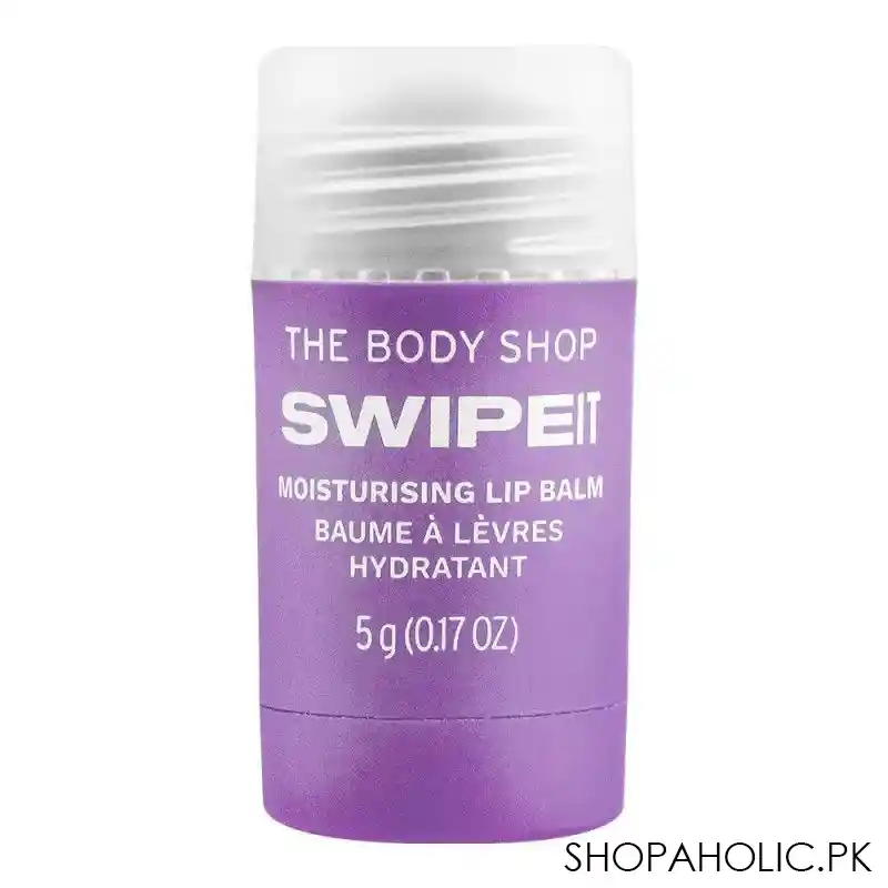 the body shop swipe it vegan blueberry moisturizing lip balm, 5g main image