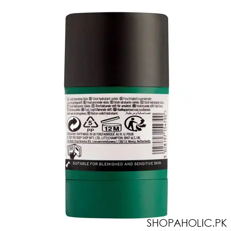 the body shop tea tree all in one hydrating, balancing, cooling stick, 25g image2