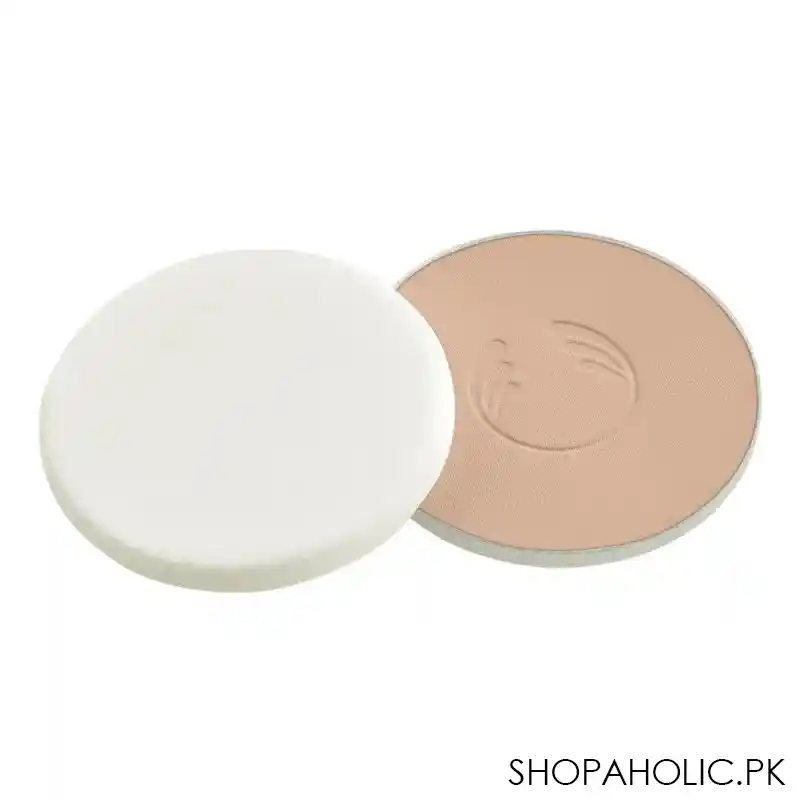 the body shop tea tree face base vegan skin clarifying powder foundation refill, medium 1n, 9g main image