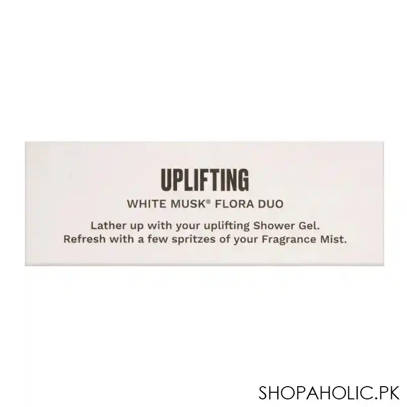 the body shop uplifting white musk flora duo shower gel + fragrance mist, 19548 image5