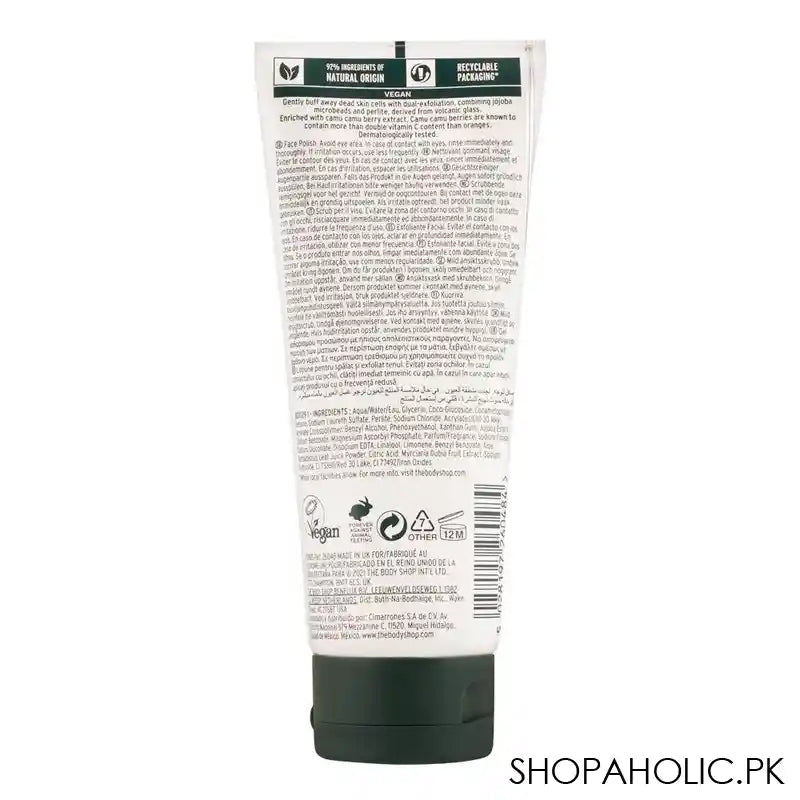 The Body Shop Vitamin C Daily Glow Cleansing Polish, Illuminate & Resurface, 100ml - Image 2