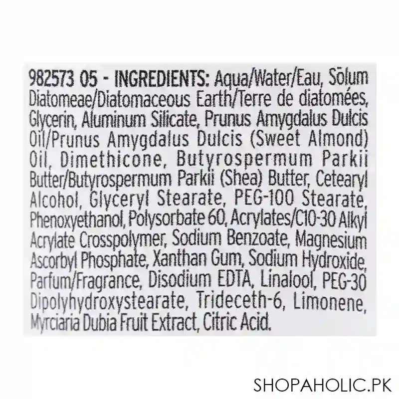 the body shop vitamin c glow boosting microdermabrasion, for dull, tired & grumpy skin, 100ml image3