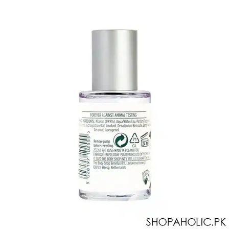 the body shop white musk vegan lover eau de parfum, fragrance for women 15ml image2