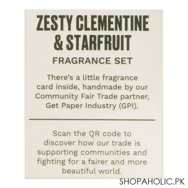 the body shop zesty clementine & starfruit fragrance gift set, for men & women, 17252 image3