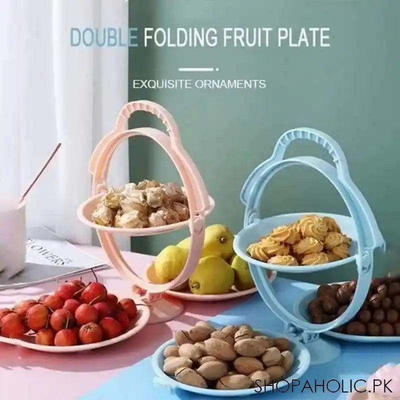 the foldable 3 ply fruit plate candy dish main image