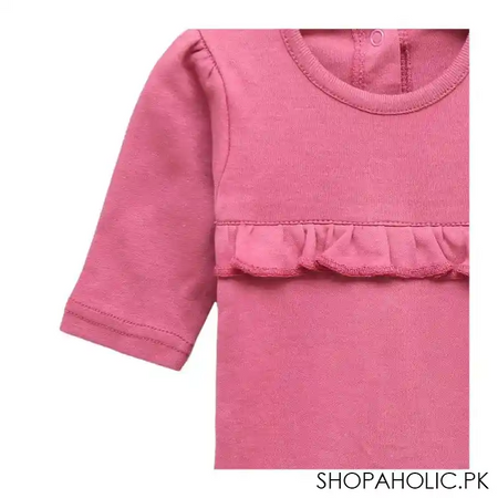 the nest autumn forest full length sleeping suit (frill), rose cloud image2