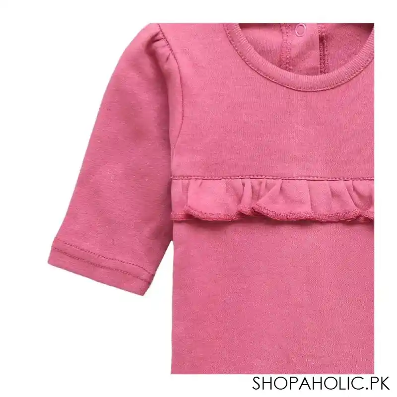 the nest autumn forest full length sleeping suit (frill), rose cloud image2