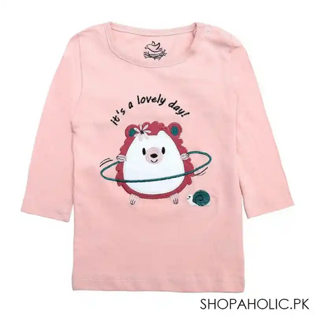 the nest autumn forest long sleeve t shirt rose cloud main image