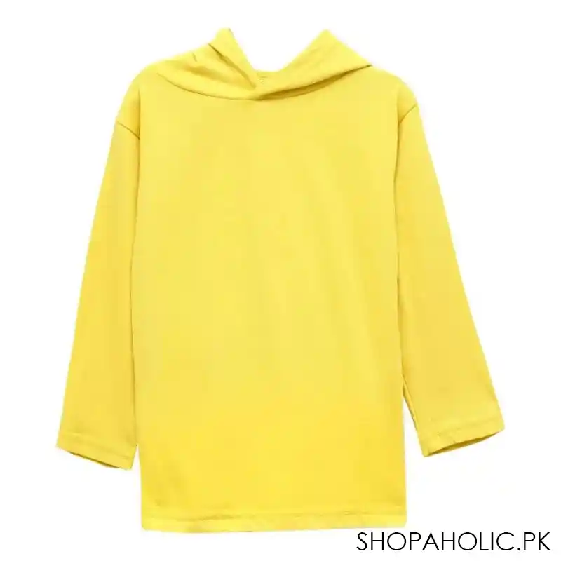 the nest happy season long sleeve hoodie t shirt, mango mint main image