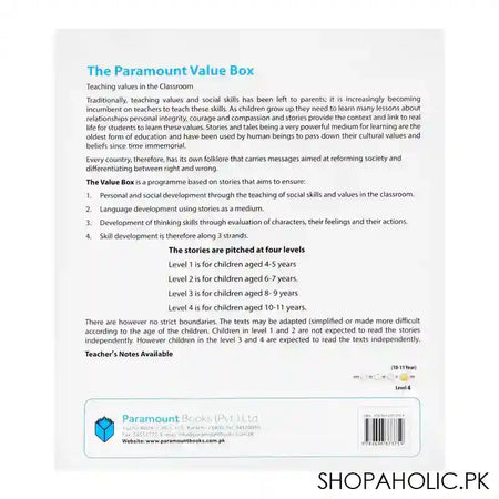 The Paramount Value Box Level-4: Tell Us Mr. Wolf.. The Other Side Of The Story Book - Image 2