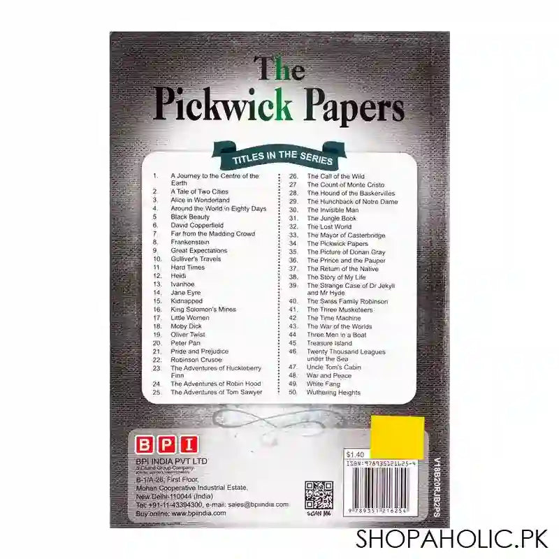 The Pickwick Papers, Book By Charles Dickens - Image 2