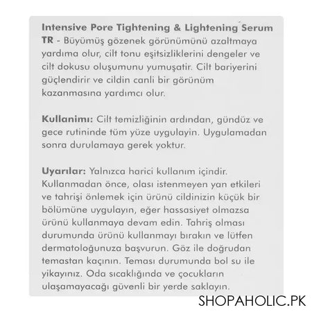 The Purest Solutions Intensive Pore Tightening Serum, 30ml - Image 2