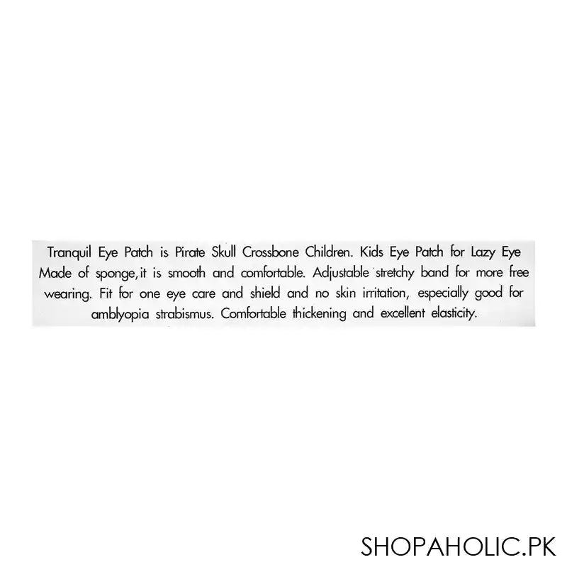 The Tranquil Sleeping Single Eye Mask - Image 2