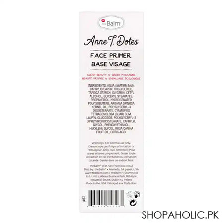 theBalm Anne T. Dotes Face Primer Base Visage - Image 2