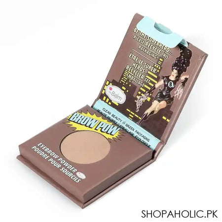 theBalm Brow Pow Eyebrow Powder, 1.2g, Light Brown - Image 5