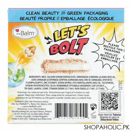 theBalm Let's Bolt Highlighter, Enlumineur, 8g - Image 3