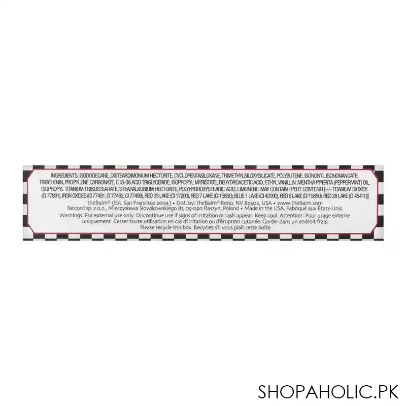 thebalm meet matt(e) hughes 6 mini rouge liquid lipstick, volume 14, 7.2ml image3