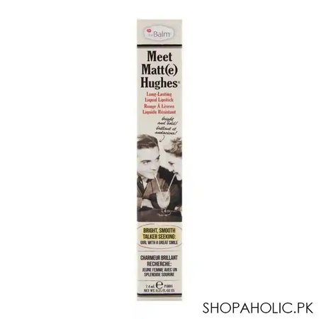 thebalm meet matt(e) hughes liquid lipstick 7.4ml loyal image2